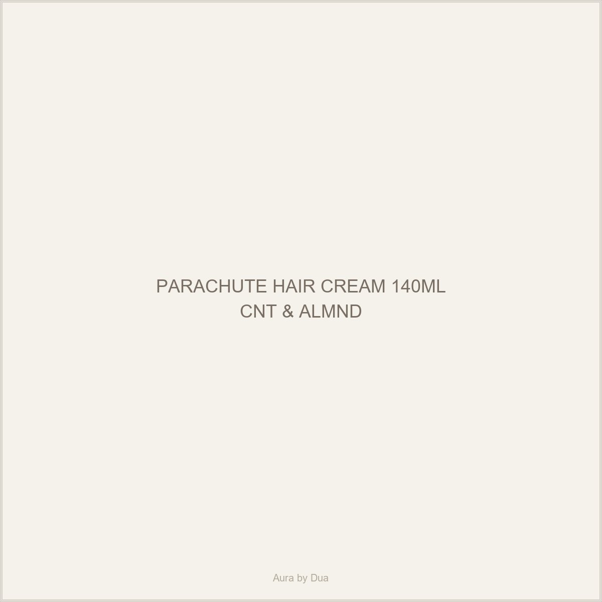 PARACHUTE HAIR CREAM 140ML CNT & ALMND