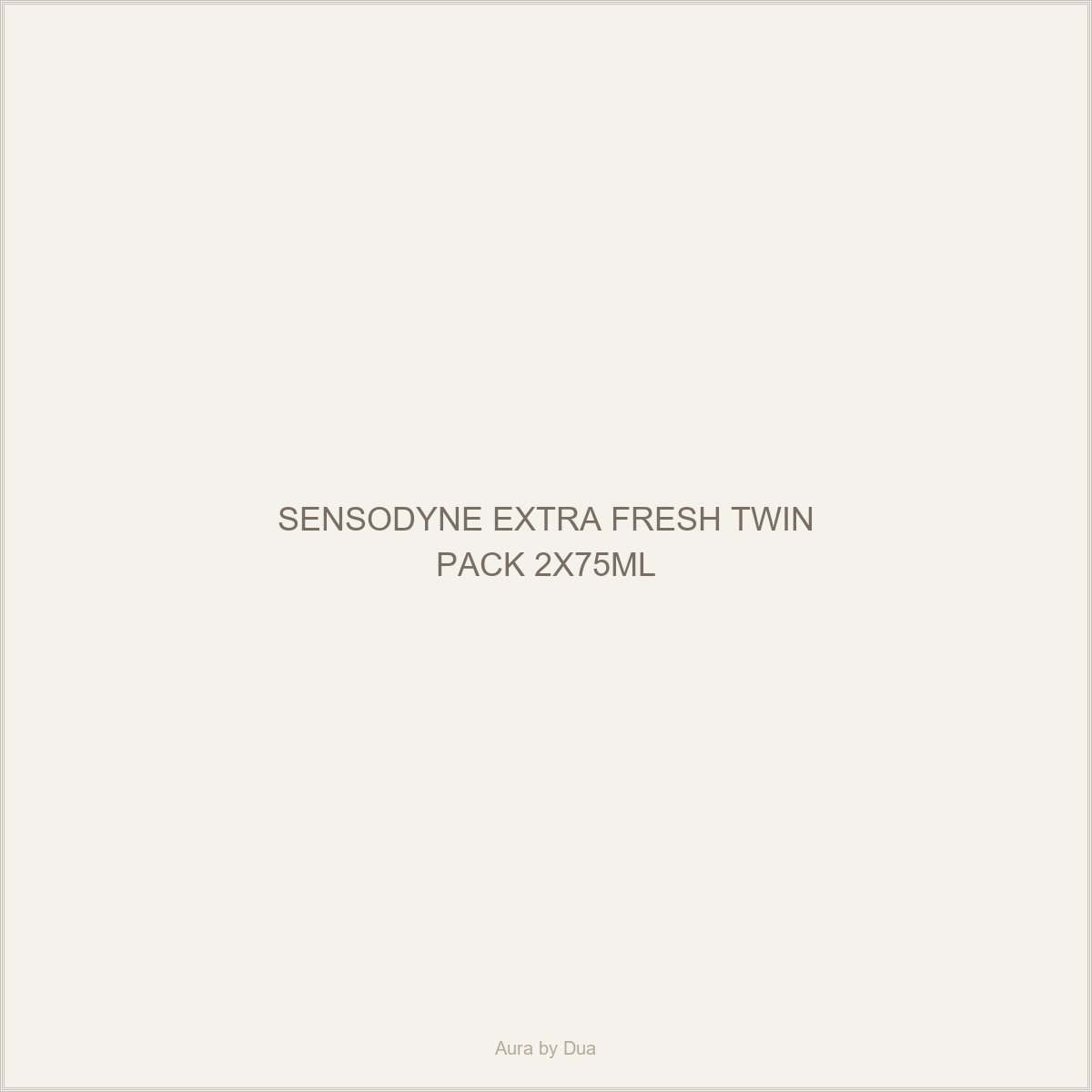 SENSODYNE EXTRA FRESH TWIN PACK 2X75ML