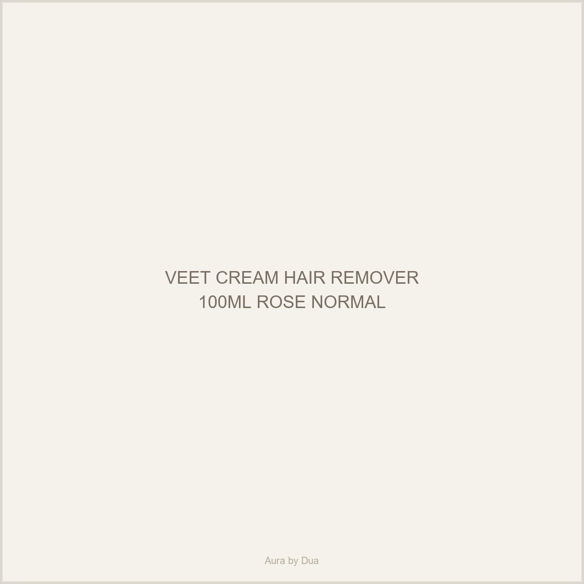 VEET CREAM HAIR REMOVER 100ML ROSE NORMAL