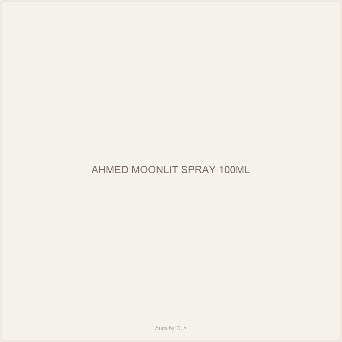 AHMED MOONLIT SPRAY 100ML