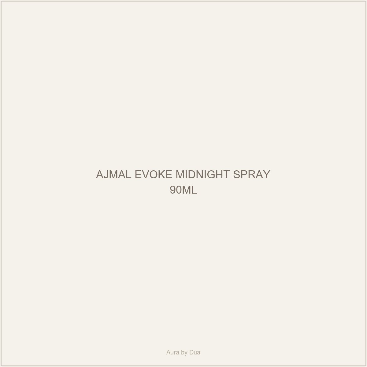 AJMAL EVOKE MIDNIGHT SPRAY 90ML