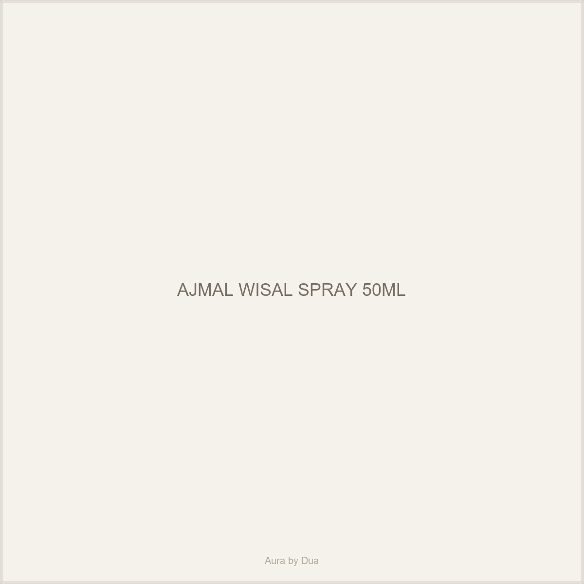 AJMAL WISAL SPRAY 50ML
