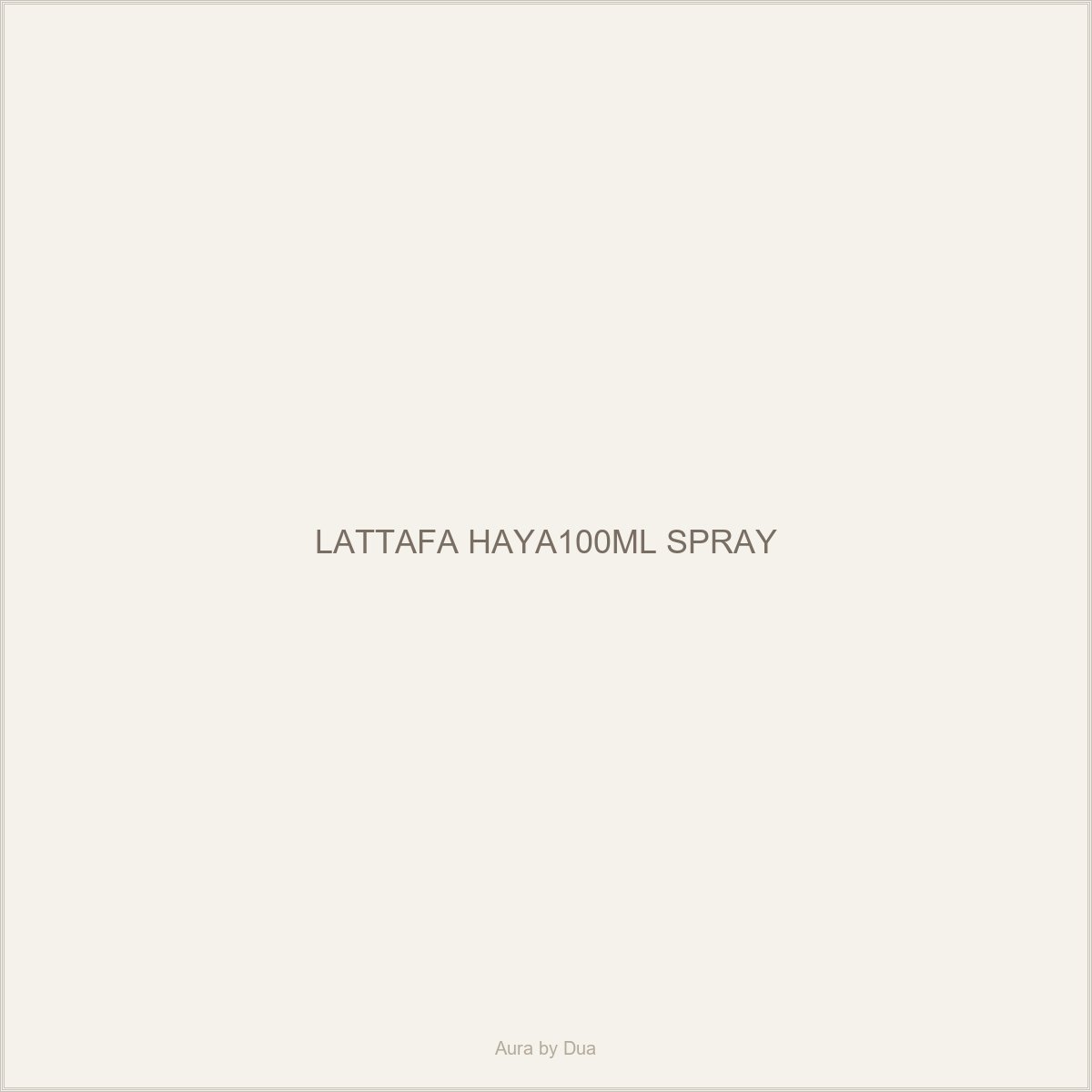 LATTAFA HAYA100ML SPRAY