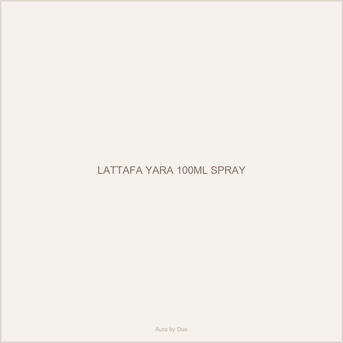 LATTAFA YARA 100ML SPRAY