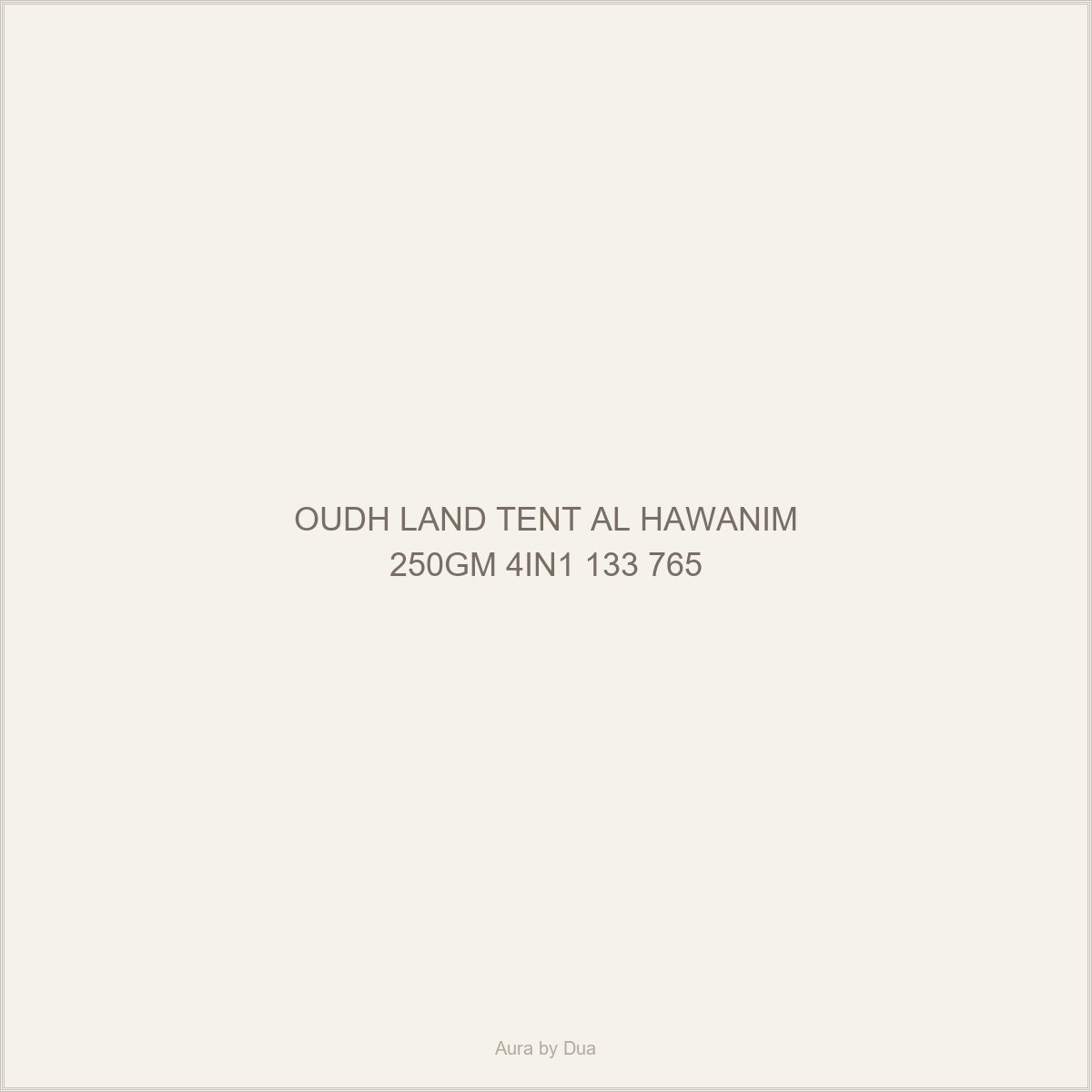 OUDH LAND TENT AL HAWANIM 250GM 4IN1 133 765