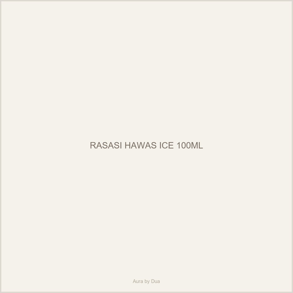 RASASI HAWAS ICE 100ML