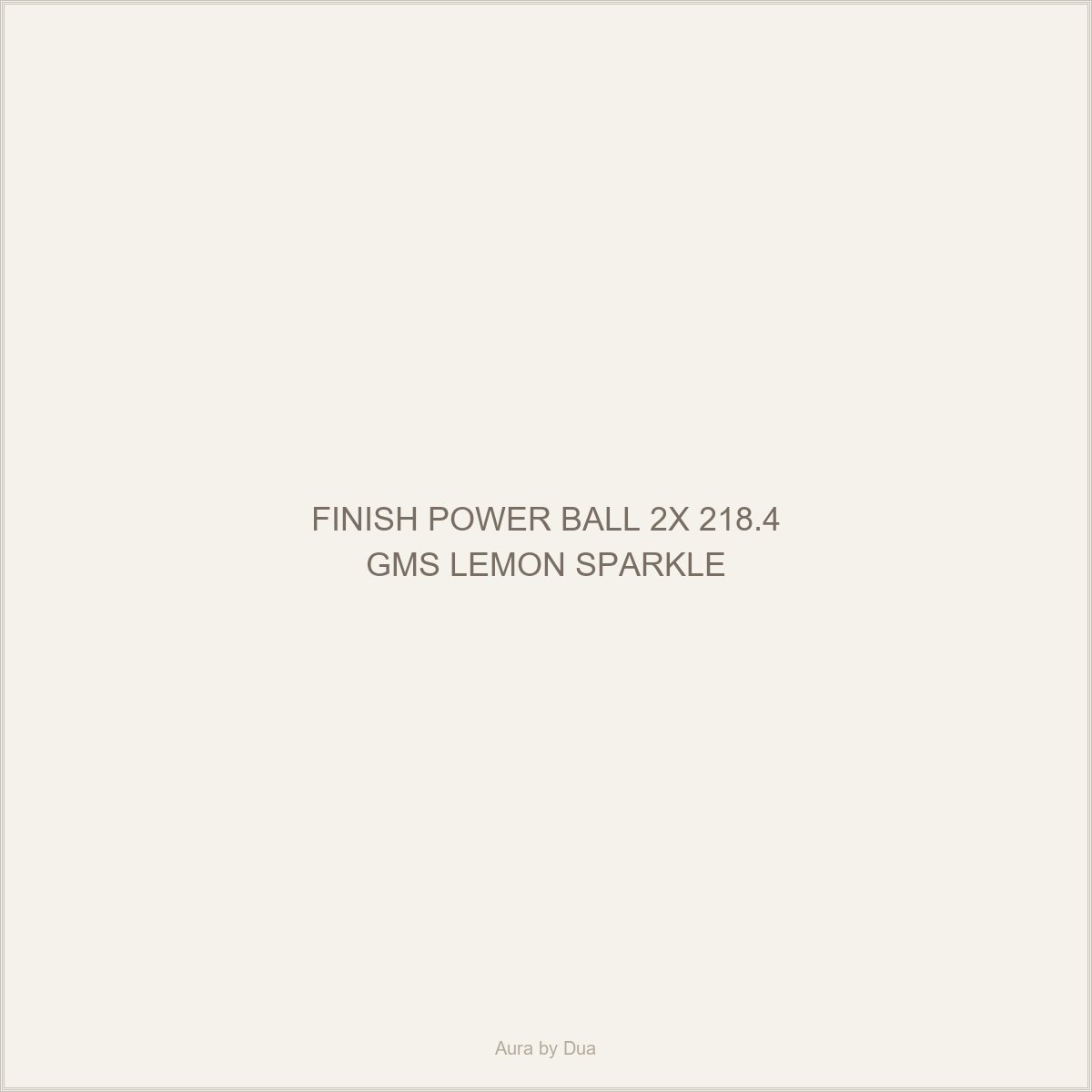 FINISH POWER BALL 2X 218.4 GMS LEMON SPARKLE